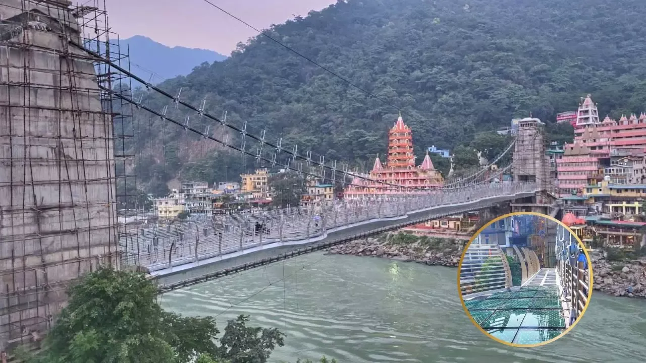 ऋषिकेश में 90% बनकर तैयार हुआ केबल ग्लास ब्रिज! इस दिन होगा उद्घाटन – Glass Bridge in Rishikesh