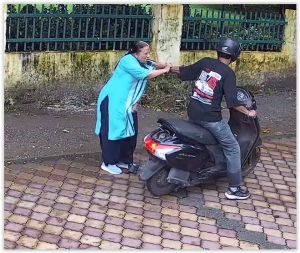 हादसों का देहरादून-पॉश कालोनी वसंत विहार में फिर लूटी गयी चेन